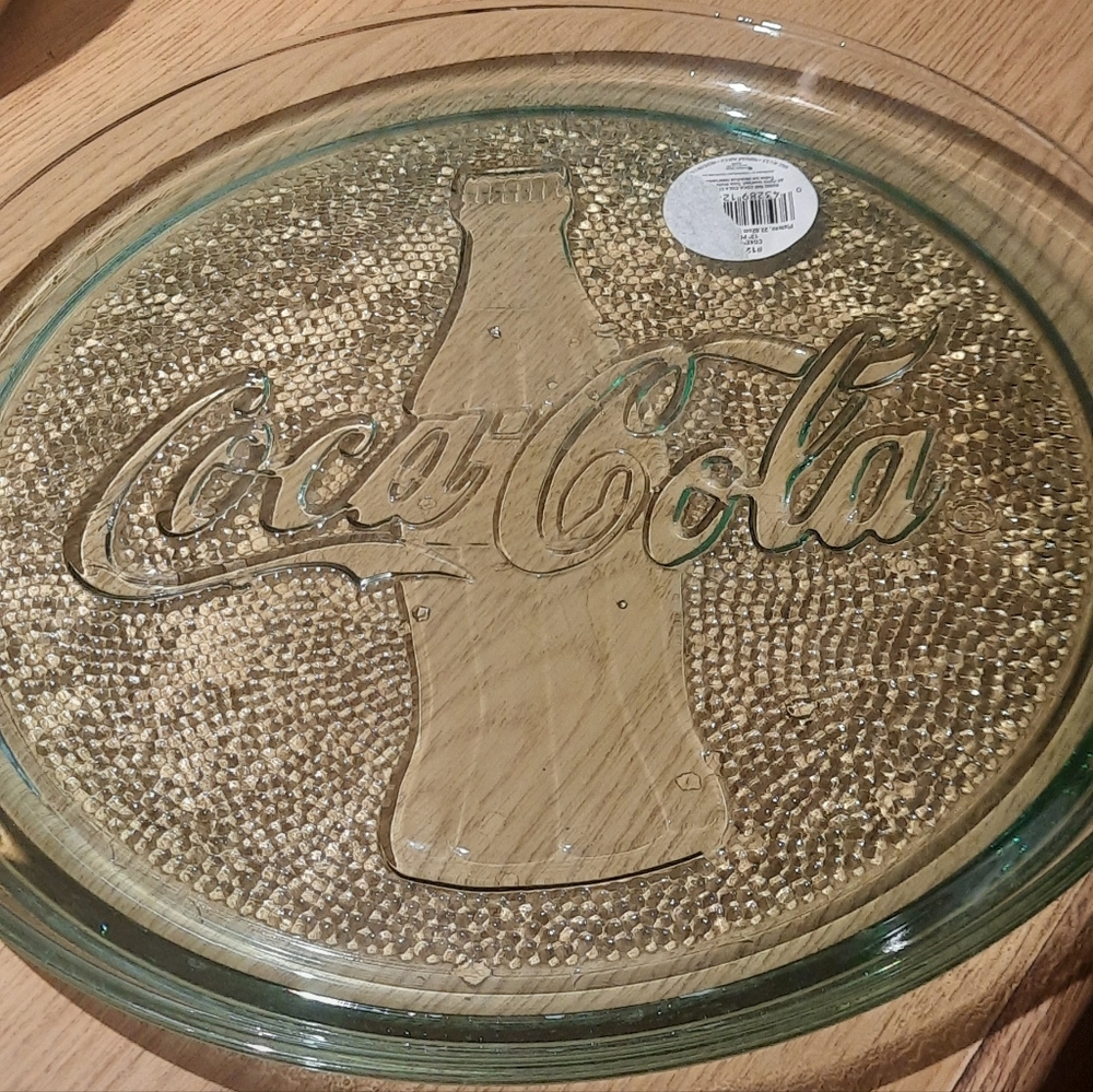 Vintage 13" Coca-Cola tray platter plate